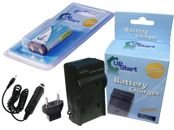 Samsung Digimax A502 Battery and Charger with Car Plug and EU Adapter