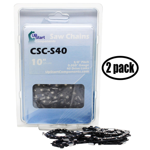 2-Pack ECHO CS3400 Chainsaw Chain Loop Replacement