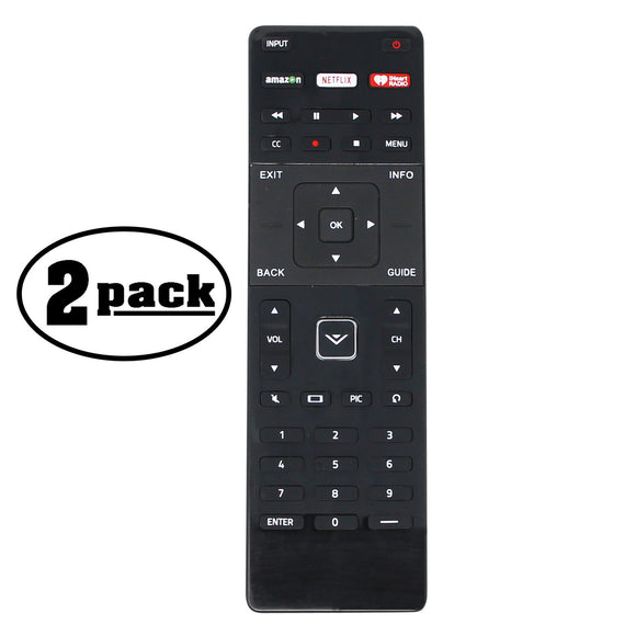 2 Replacement Smart TV Remotes for VIZIO XRT122 TV Remote Control