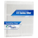F411PACF102174 Filter for BlueAir 411 Replacement Filter - Compatible with Blue Pure 411+ Filters for Blue Air 411 Plus Series Auto Purifier HEPA H13 Parts Activated Carbon