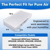 HRF-R1 Filter R Kit for Honeywell HPA180B Replacement Filter - Compatible with Honeywell HPA180 Filters Set HEPA Air Purifier Model HPA 180B HPA-180 with Honeycomb Carbon Filters