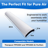 Air Purifier Filter Compatible with Therapure TPP240F Filter - Replacement for Envion Therapure TPP240 TPP240B Thera Pure TPP230 TPP230H TPP240F TTP 240F 240