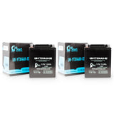 2-Pack Battery Replacement for 1991 Suzuki LT-F250 QuadRunner 250 CC ATV - 12V, 12AH