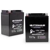2-Pack Battery Replacement for 2001 Kawasaki KVF400-C Prairie 400, 4x4 400 CC ATV - 12V, 12AH