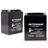 2 Pack Replacement for YTX14AH-BS Battery 12V 12AH SLA