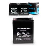 3-Pack Battery Replacement for 2004 Polaris Magnum, Trail 330 CC ATV - 12V, 12AH