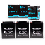 3-Pack Battery Replacement for 1984 Honda VF700C Magna 700 CC Motorcycle - 12V, 12AH