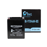 Battery Replacement for 2001 Polaris Diesel .445 Litre (secondary) 450 CC ATV - 12V, 12AH