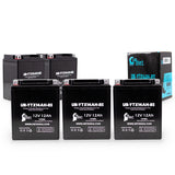 5-Pack Battery Replacement for 2006 Kawasaki KAF400, Mule 600, 610 400 CC UTV - 12V, 12AH