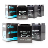 5-Pack Battery Replacement for 1999 Kawasaki KVF400-A Prairie 400 4x4 400 CC ATV - 12V, 12AH