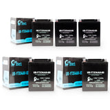 5-Pack Battery Replacement for 1985 Polaris All Models 250 CC ATV - 12V, 12AH