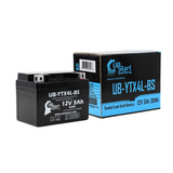 1993 Honda XR250L 250CC Motorcycle Battery Replacement - 12V, 3Ah