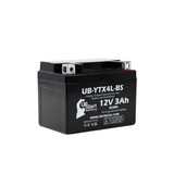2002 KTM E/XC, M/XC Racing 4-Stroke 520CC Motorcycle Battery Replacement - 12V, 3Ah