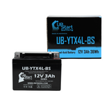1992 Suzuki DR650S N, P 650CC Motorcycle Battery Replacement - 12V, 3Ah