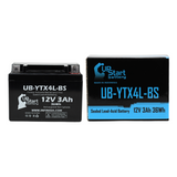 2014 Honda CRF125F 125CC Motorcycle Battery Replacement - 12V, 3Ah