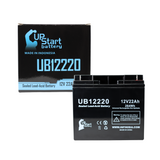 Best Technologies Micro-FERRUPS FE1.4KVA Battery - Replaces UB12220 Universal Sealed Lead Acid Batteries (12V, 22Ah, 22000mAh, T4 Terminal, AGM, SLA)