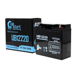 Data Shield 2PLUS Battery - Replaces UB12220 Universal Sealed Lead Acid Batteries (12V, 22Ah, 22000mAh, T4 Terminal, AGM, SLA)