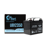 Lawn Boy 9303E Battery - Replaces UB12350 Universal Sealed Lead Acid Batteries (12V, 35Ah, 35000mAh, L1 Terminal, AGM, SLA)