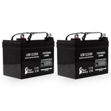 2x Pack Interstate Batteries BSL0945 Battery - Replaces UB12350 Universal Sealed Lead Acid Batteries (12V, 35Ah, 35000mAh, L1 Terminal, AGM, SLA, One Year Warranty)