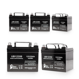 5-Pack UB12350 Sealed Lead Acid Battery Replacement (12V, 35Ah, Internal Thread Terminal, Group U1, AGM, SLA)