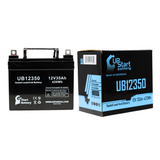 UNIVERSAL BATTERY UB12330 Battery - Replaces UB12350 Universal Sealed Lead Acid Batteries (12V, 35Ah, 35000mAh, L1 Terminal, AGM, SLA)