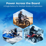 12V 19Ah YB16CL-B Battery Replacement for YB16CL B BS Jet Ski Battery YB16CLB 16CLB CYL10006 MBTX20U ETX16L XTA16CL 16CL-B 16CL-BS Rechargeable SLA AGM Motorcycle ATV Powersports Batteries Parts