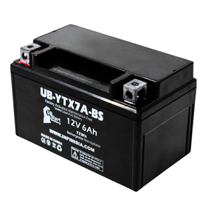 YTX7A-BS Battery Replacement for KYMCO GTX7A-BS - 12V 6AH Battery, Sealed Lead Acid AGM SLA Maintenance Fee