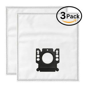 6 Miele S163 Vacuum Bags Replacement with 6 Micro Filters