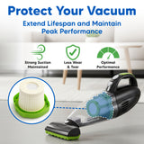 1608653 Cordless Vacuum Cleaner Filter Replacement for Bissell 1782 Filter - Compatible with Bissell Model 1782C 17823 1608654 Pet Hair Eraser Handheld Filters 160-8653 160-8654 Parts