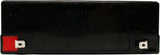 2x Pack - CHLORIDE CFM50 Battery - Replacement UB6120 Universal Sealed Lead Acid Battery (6V, 12Ah, 12000mAh, F1 Terminal, AGM, SLA) - Includes 4 F1 to F2 Terminal Adapters
