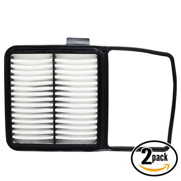 2-Pack Engine Air Filter Replacement for 2004 Toyota Prius L4 1.5 Car/Automotive
