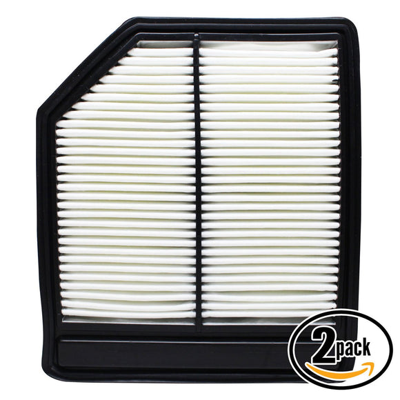 2-Pack Engine Air Filter Replacement for 2006 Honda Civic L4 1.8 Car/Automotive