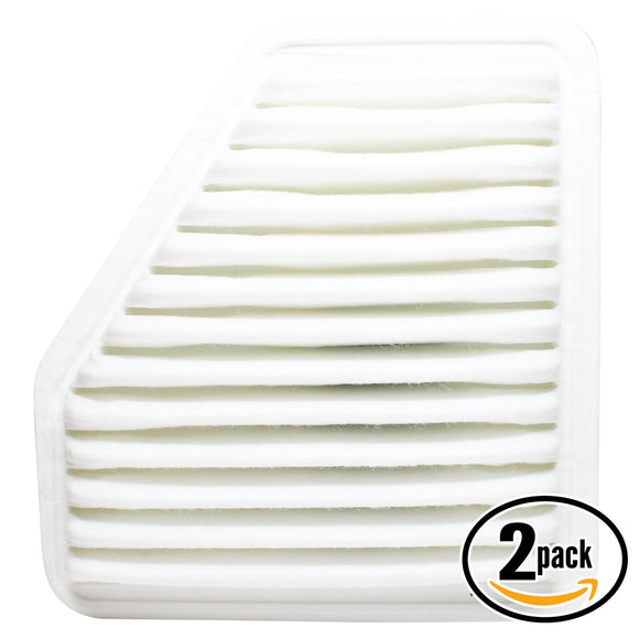 2-Pack Engine Air Filter Replacement for 2009 Pontiac Vibe L4 1.8 Car/Automotive