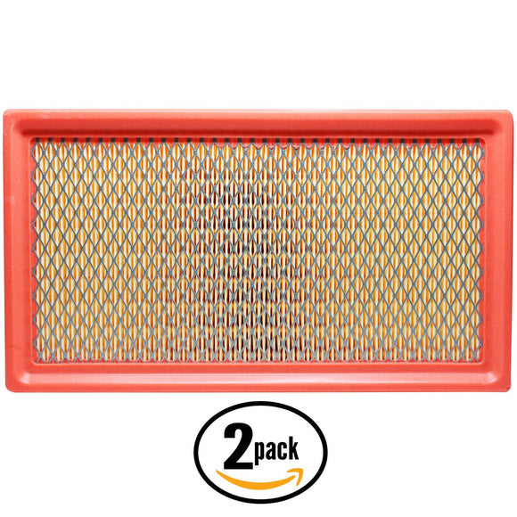 2-Pack Engine Air Filter Replacement for 2012 Ford Edge L4 2.0 Car/Automotive