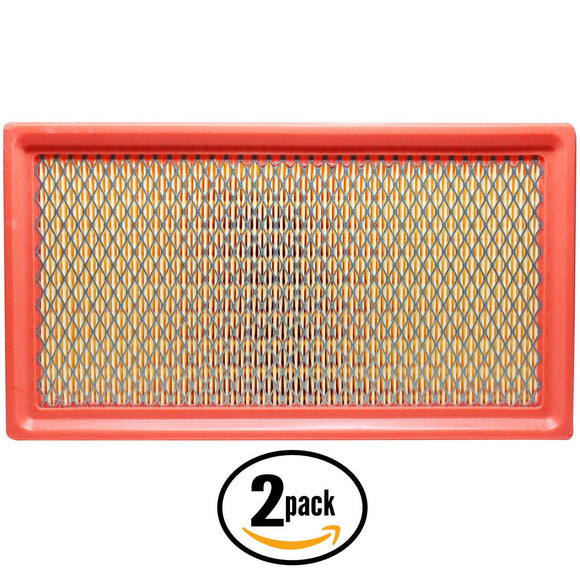 2-Pack Engine Air Filter Replacement for 2014 Ford Edge L4 2.0 Car/Automotive