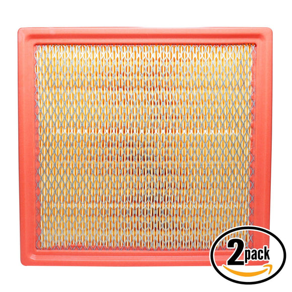 2-Pack Engine Air Filter Replacement for 2015 Ford Expedition V6 3.5 Car/Automotive