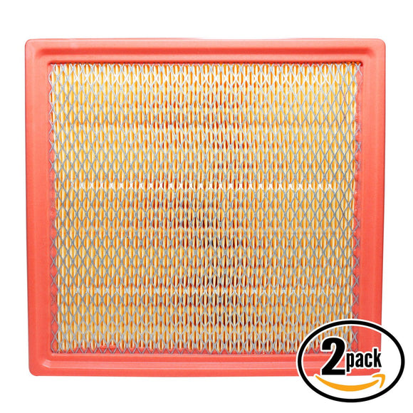 2-Pack Engine Air Filter Replacement for 2012 Ford Expedition V8 5.4 Car/Automotive