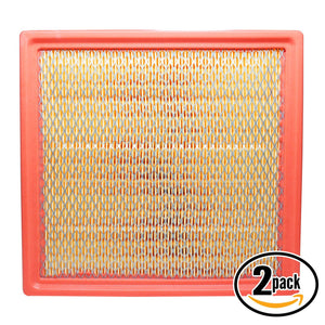 2-Pack Engine Air Filter Replacement for 2008 Ford F-250 Super Duty V10 6.8 Car/Automotive