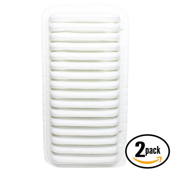 2-Pack Engine Air Filter Replacement for 2003 Pontiac Vibe L4 1.8 Car/Automotive