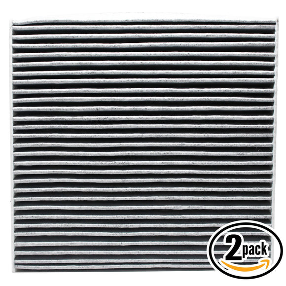 2-Pack Cabin Air Filter Replacement for 2017 ACURA TLX L4 2.4L 2356cc Car/Automotive
