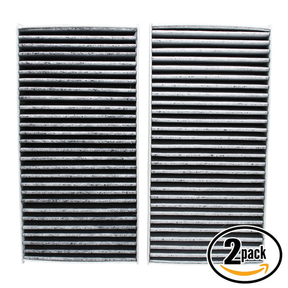2-Pack Cabin Air Filter Replacement for 2006 Acura CSX L4 2.0 Car/Automotive