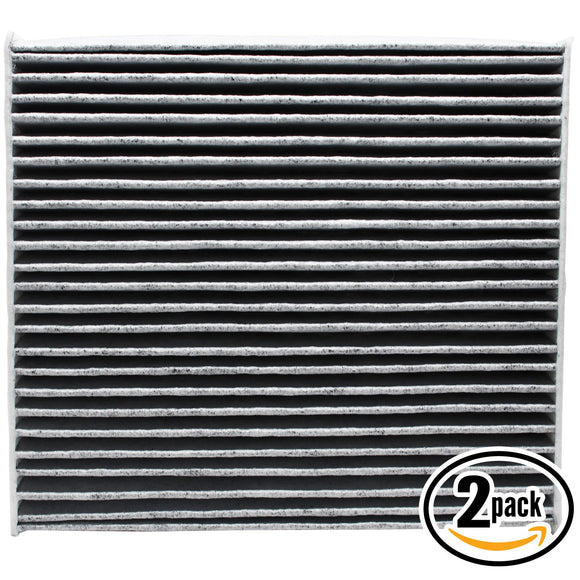2-Pack Cabin Air Filter Replacement for 2013 Toyota PRIUS C L4 1.5L 1497cc 91 CID Car/Automotive