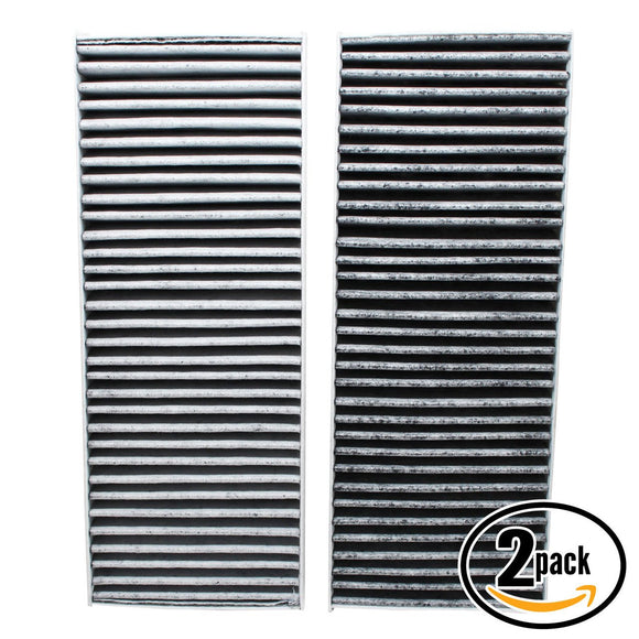2-Pack Cabin Air Filter Replacement for 2010 Nissan Frontier V6 4.0 Car/Automotive