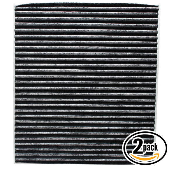 2-Pack Cabin Air Filter Replacement for 2013 Hyundai ACCENT L4 1.6L 1591cc 97 CID Car/Automotive
