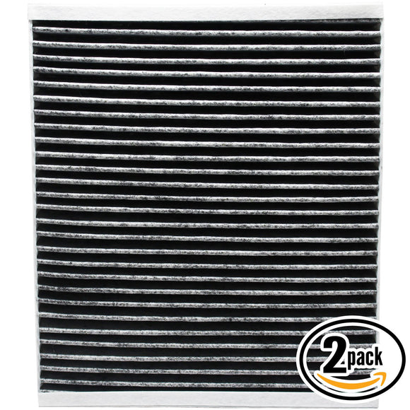 2-Pack Cabin Air Filter Replacement for 2010 Buick ALLURE L4 2.4L 2384cc 145 CID Car/Automotive