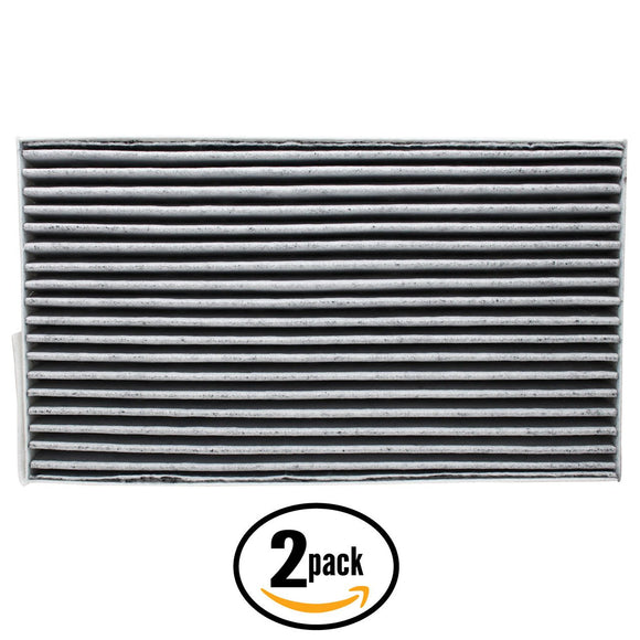 2-Pack Cabin Air Filter Replacement for 2009 Nissan Cube L4 1.8 Car/Automotive