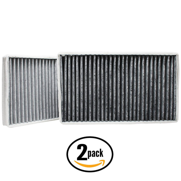 2-Pack Cabin Air Filter Replacement for 2002 Cadillac Escalade V8 5.3 Car/Automotive