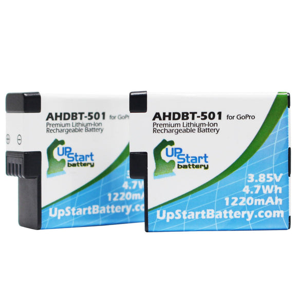 2x Pack - GoPro HERO5 Battery Replacement