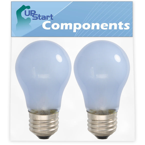 2-Pack 241555401 Refrigerator Light Bulb Replacement for Frigidaire GLHS38EJW1 Refrigerator