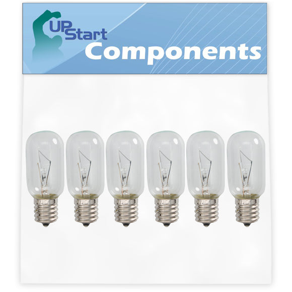 6-Pack 4713-001013 Microwave Light Bulb Replacement for Samsung SMH7175BE/XAA Microwave